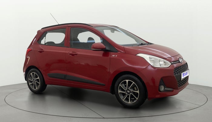 2018 Hyundai Grand i10 SPORTZ AT 1.2 KAPPA VTVT, CNG, Automatic, 89,847 km, Right Front Diagonal