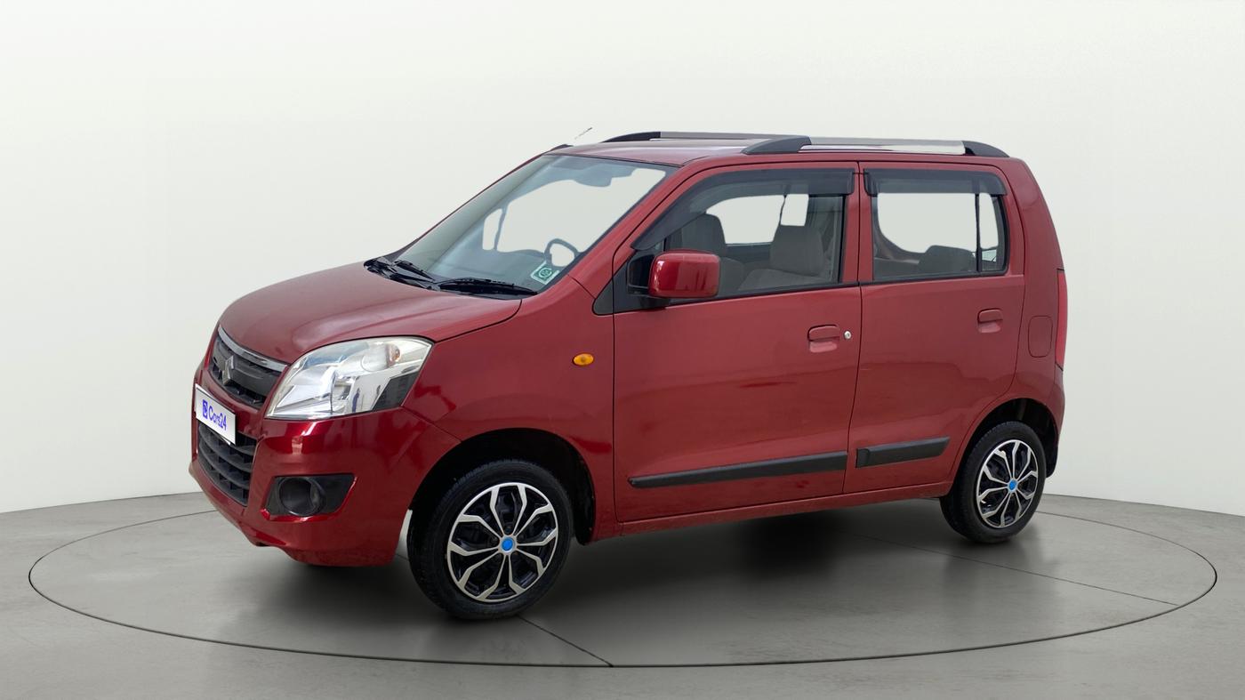 2015 Maruti Wagon R 1.0 VXI AMT, Petrol, Automatic, 32,019 km, Left Front Diagonal
