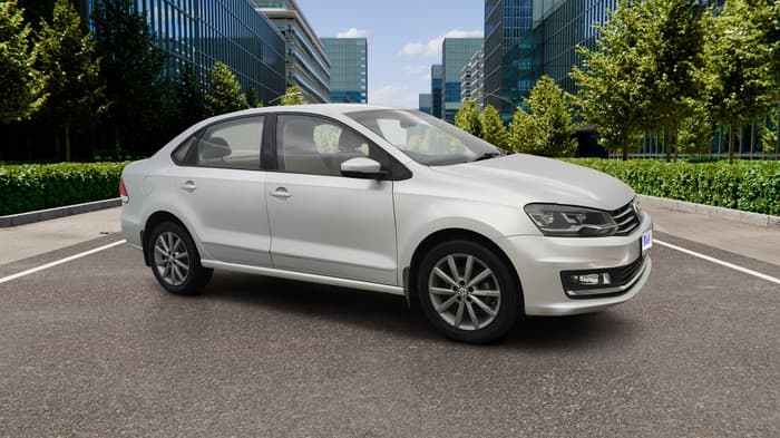 2019 Volkswagen Vento HIGHLINE PLUS 1.2 AT 16 ALLOY, Petrol, Automatic, 38,500 km, Right Front Diagonal