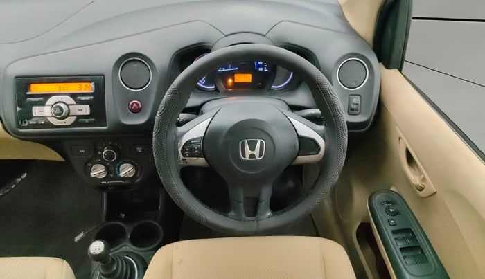 2015 Honda Brio S MT, Petrol, Manual, 38,748 km, Steering Wheel Close Up