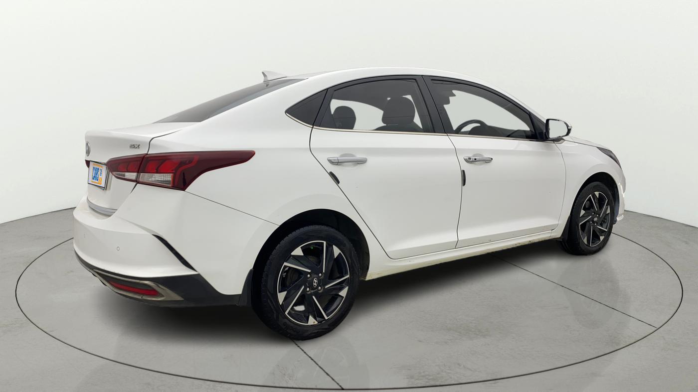 2021 Hyundai Verna SX (O) 1.5 CRDI, Diesel, Manual, 79,788 km, Right Back Diagonal