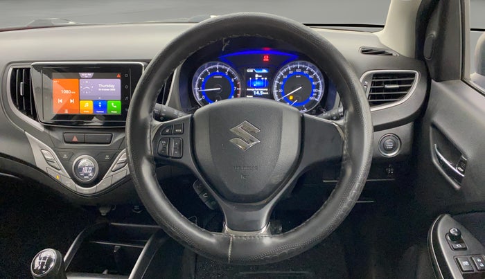 2021 Maruti Baleno ZETA PETROL 1.2, Petrol, Manual, 8,538 km, Steering Wheel Close Up