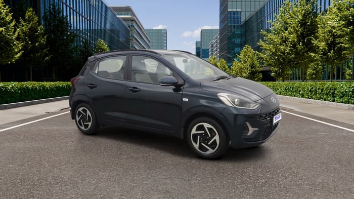 2023 Hyundai GRAND I10 NIOS SPORTZ AMT 1.2 KAPPA VTVT, CNG, Automatic, 45,750 km, Right Front Diagonal