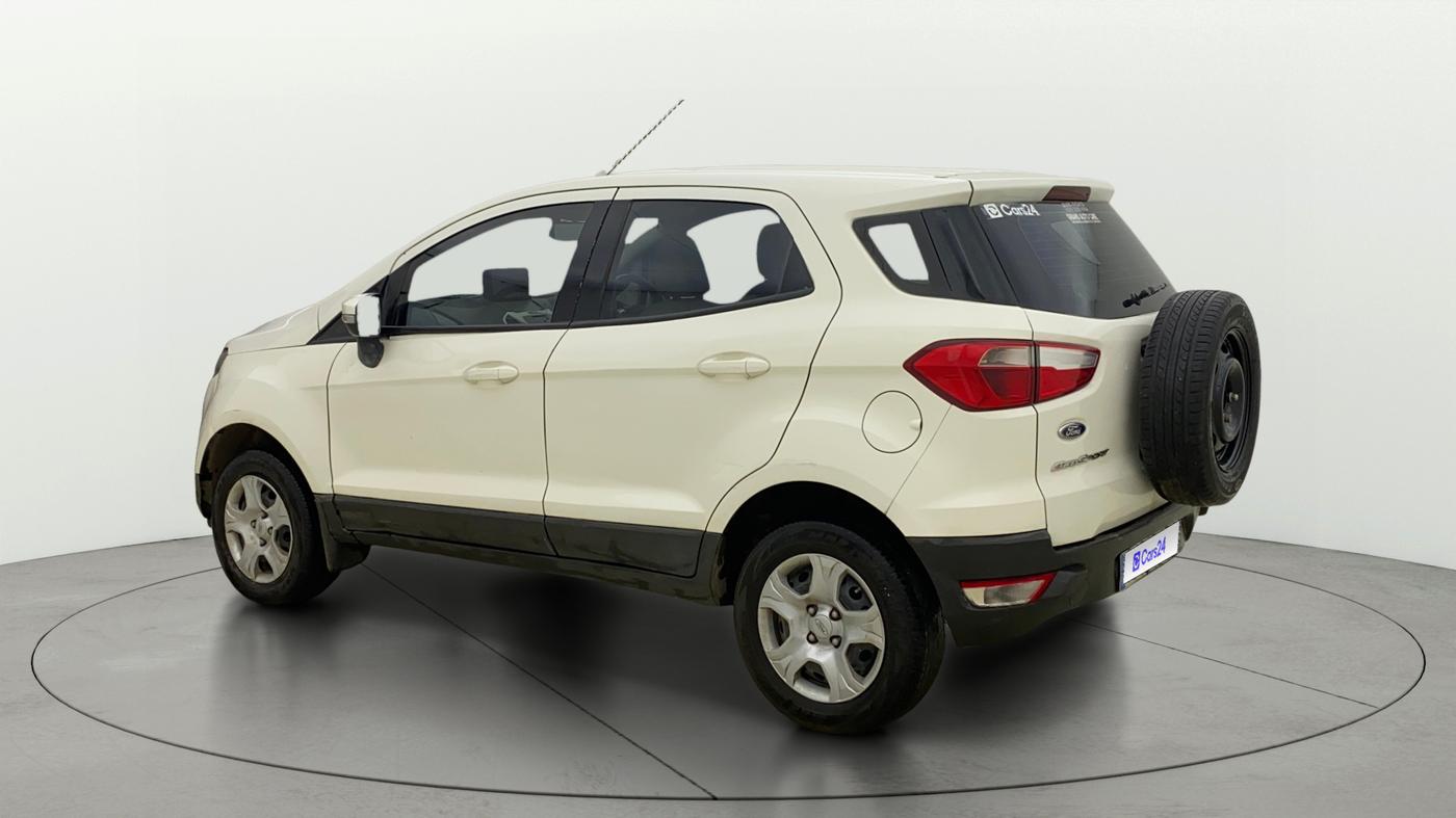 2014 Ford Ecosport TREND 1.5L DIESEL, Diesel, Manual, 1,24,004 km, Left Back Diagonal