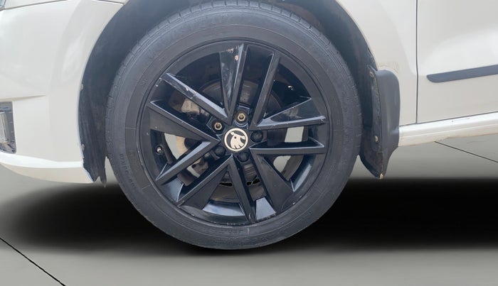 2021 Skoda Rapid 1.0 AMBITION TSI MT, Petrol, Manual, 39,688 km, Left Front Wheel