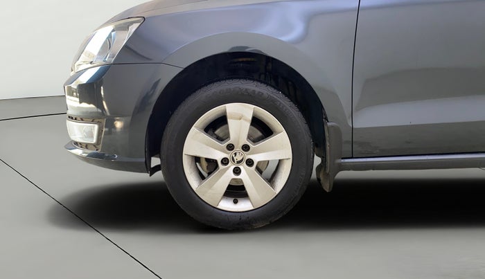 2018 Skoda Rapid AMBITION 1.6 MPI MT, Petrol, Manual, 28,306 km, Left Front Wheel