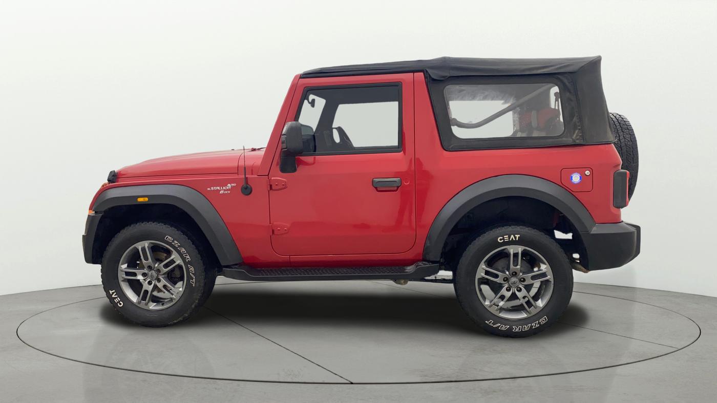 2021 Mahindra Thar LX  P 4WD AT CONVERTIBLE, Petrol, Automatic, 40,573 km, Left Side