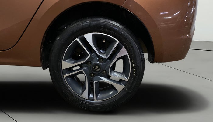 2018 Tata TIGOR XZ PETROL, Petrol, Manual, 72,006 km, Left Rear Wheel