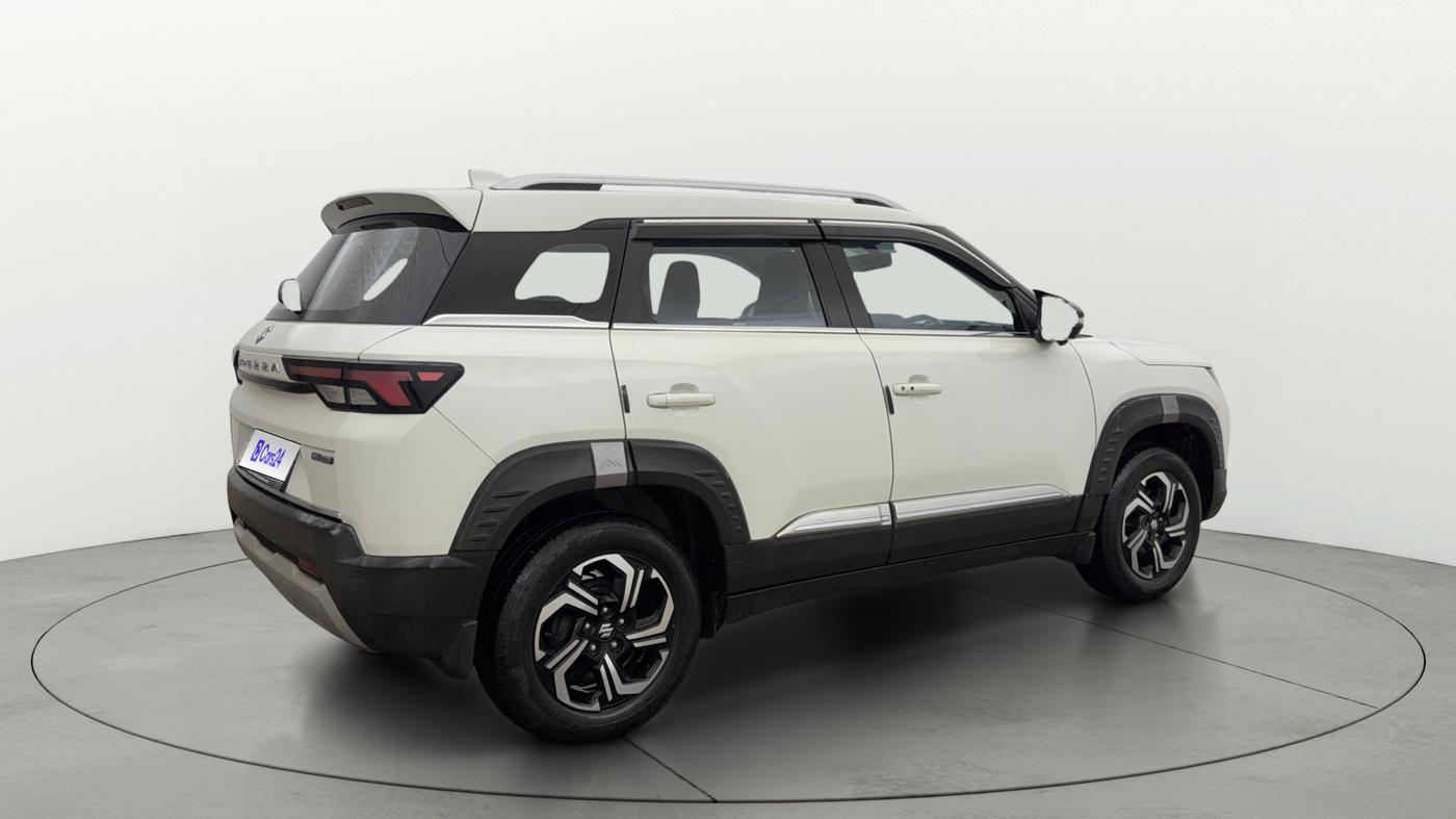 2024 Maruti BREZZA ZXI + SMART HYBRID, CNG, Manual, 22,330 km, Right Back Diagonal