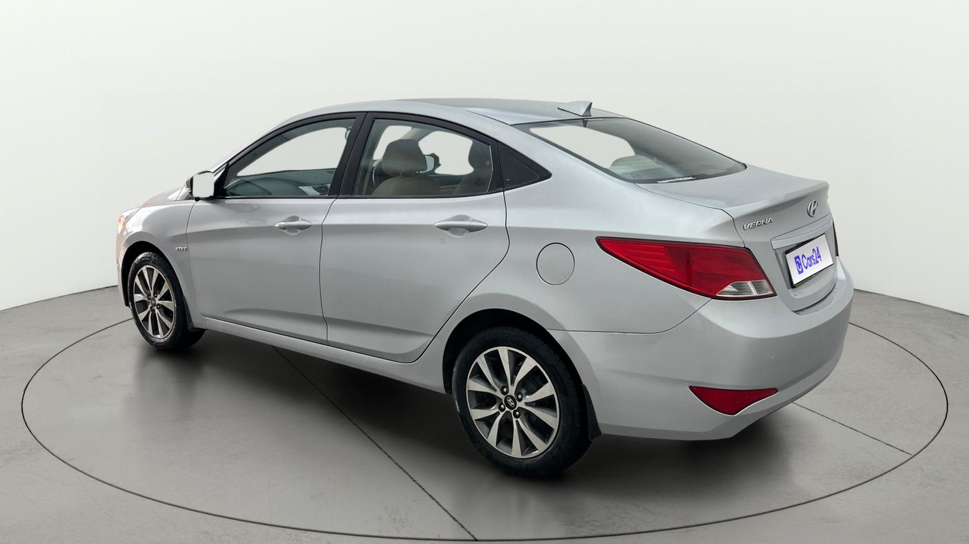 2016 Hyundai Verna 1.6 VTVT SX AT, Petrol, Automatic, 65,239 km, Left Back Diagonal