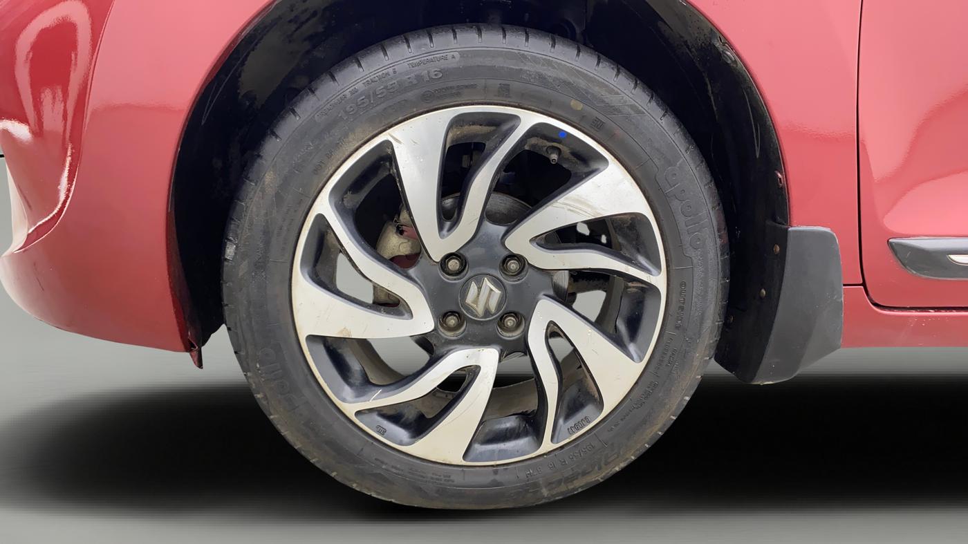 2019 Maruti Baleno ALPHA CVT PETROL 1.2, Petrol, Automatic, 74,402 km, Left Front Wheel