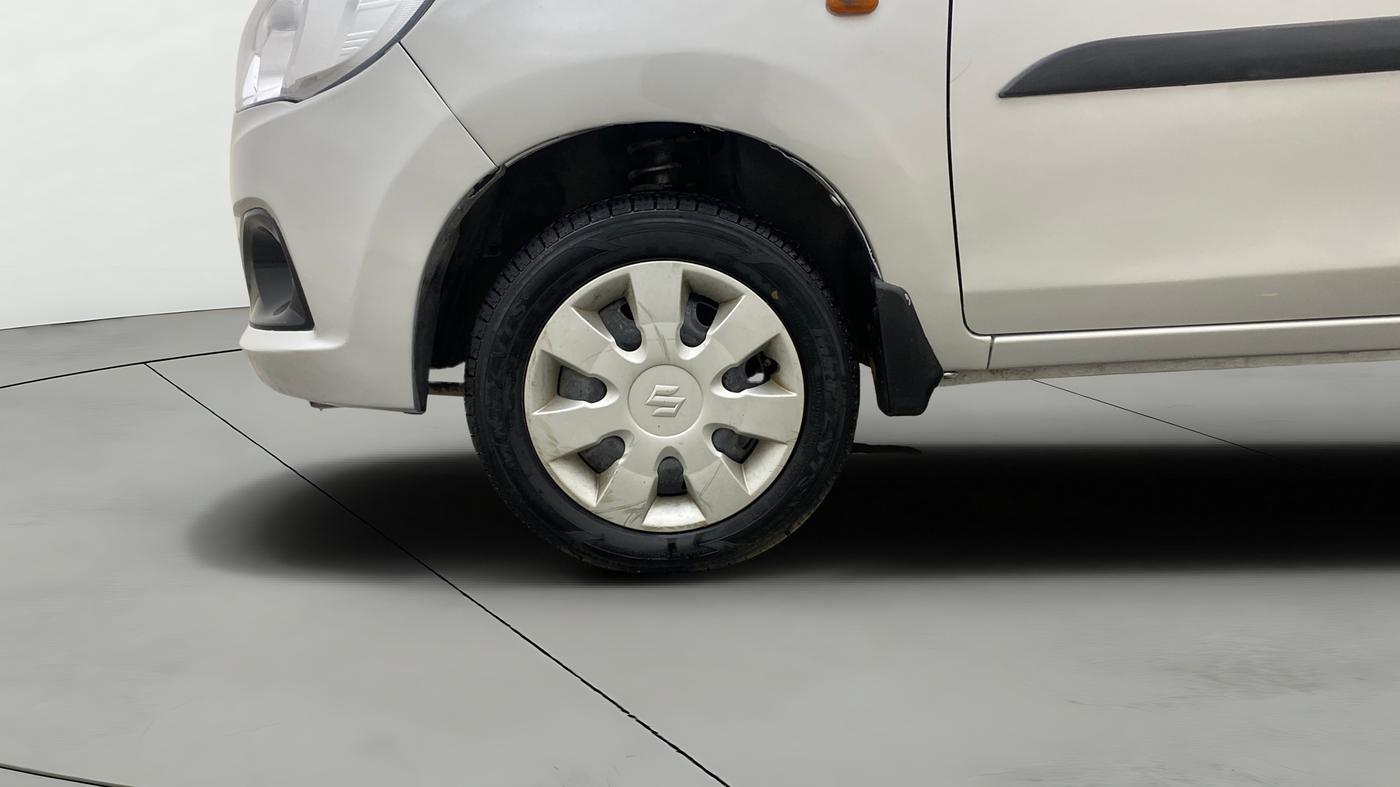 2017 Maruti Alto K10 VXI, Petrol, Manual, 17,100 km, Left Front Wheel