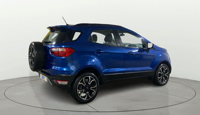 2019 Ford Ecosport TITANIUM 1.5L SIGNATURE EDITION (SUNROOF) PETROL, Petrol, Manual, 1,03,358 km, Right Back Diagonal