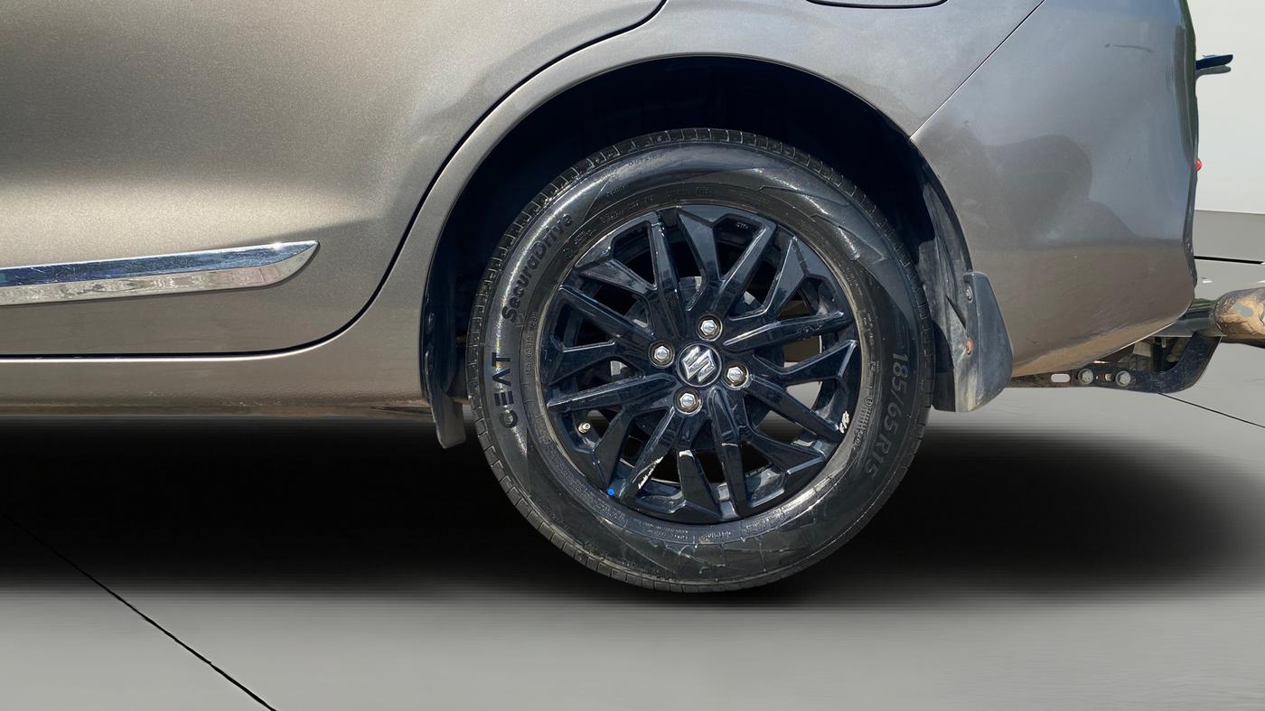 2025 Maruti Dzire ZXi AMT, Petrol, Automatic, 9,107 km, Left Rear Wheel
