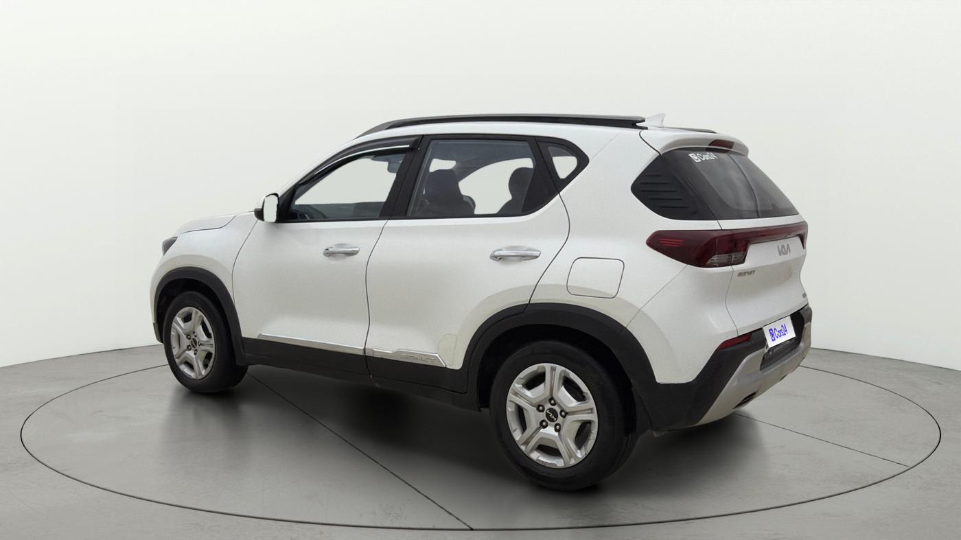 2023 KIA SONET HTK PLUS 1.0 IMT, Petrol, Manual, 44,593 km, Left Back Diagonal