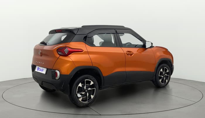 2022 Tata PUNCH CREATIVE AMT 1.2 RTN DUAL TONE, Petrol, Automatic, 20,806 km, Right Back Diagonal