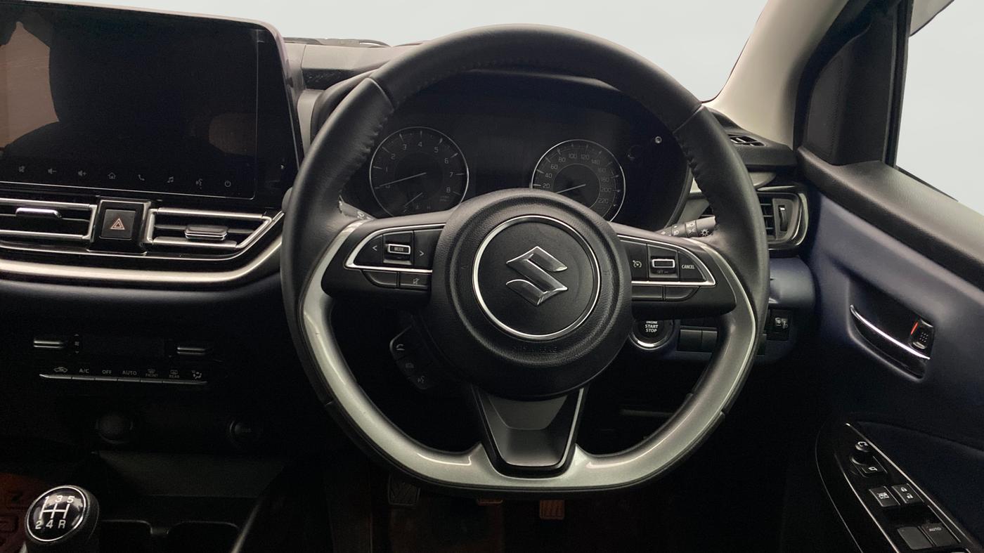 2024 Maruti Baleno ALPHA PETROL 1.2, Petrol, Manual, 17,663 km, Steering Wheel Close Up