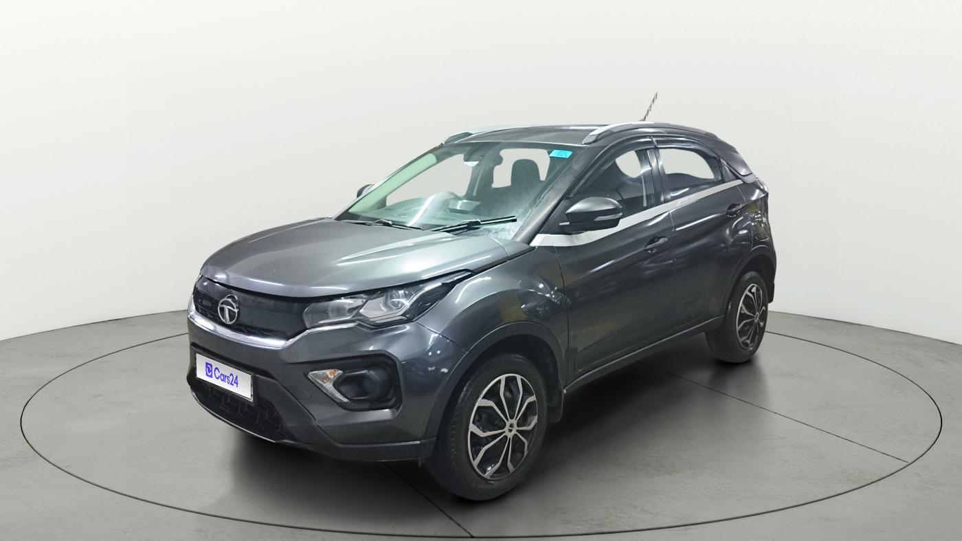 2021 Tata NEXON XM SUNROOF PETROL, Petrol, Manual, 67,382 km, Left Front Diagonal