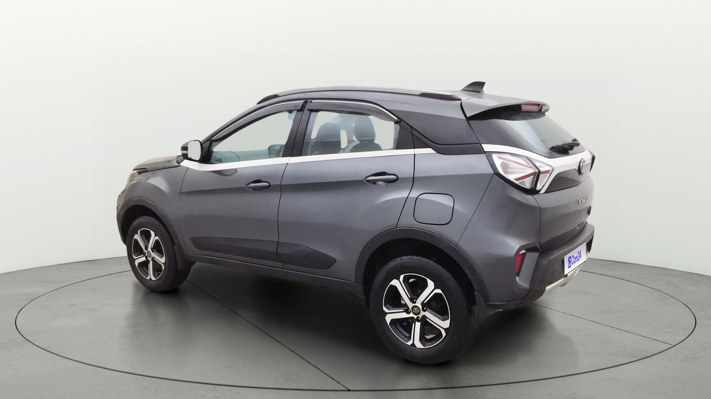 2022 Tata NEXON XZ PLUS PETROL, Petrol, Manual, 50,400 km, Left Back Diagonal