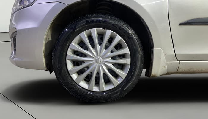 2018 Maruti Ciaz DELTA 1.4 MT PETROL, Petrol, Manual, 50,605 km, Left Front Wheel
