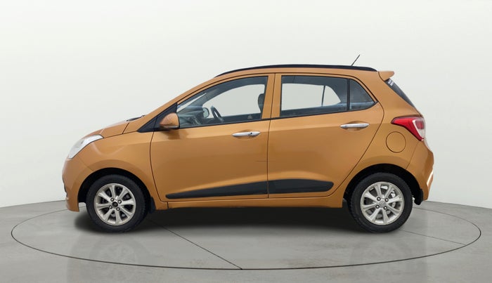 2014 Hyundai Grand i10 ASTA AT 1.2 KAPPA VTVT, Petrol, Automatic, 1,40,874 km, Left Side