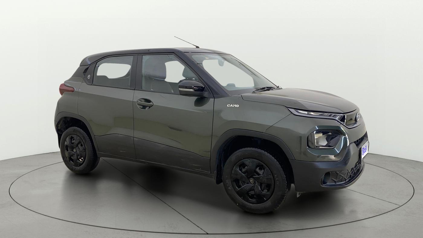 2023 Tata PUNCH ADVENTURE CAMO AMT, Petrol, Automatic, 29,413 km, Right Front Diagonal
