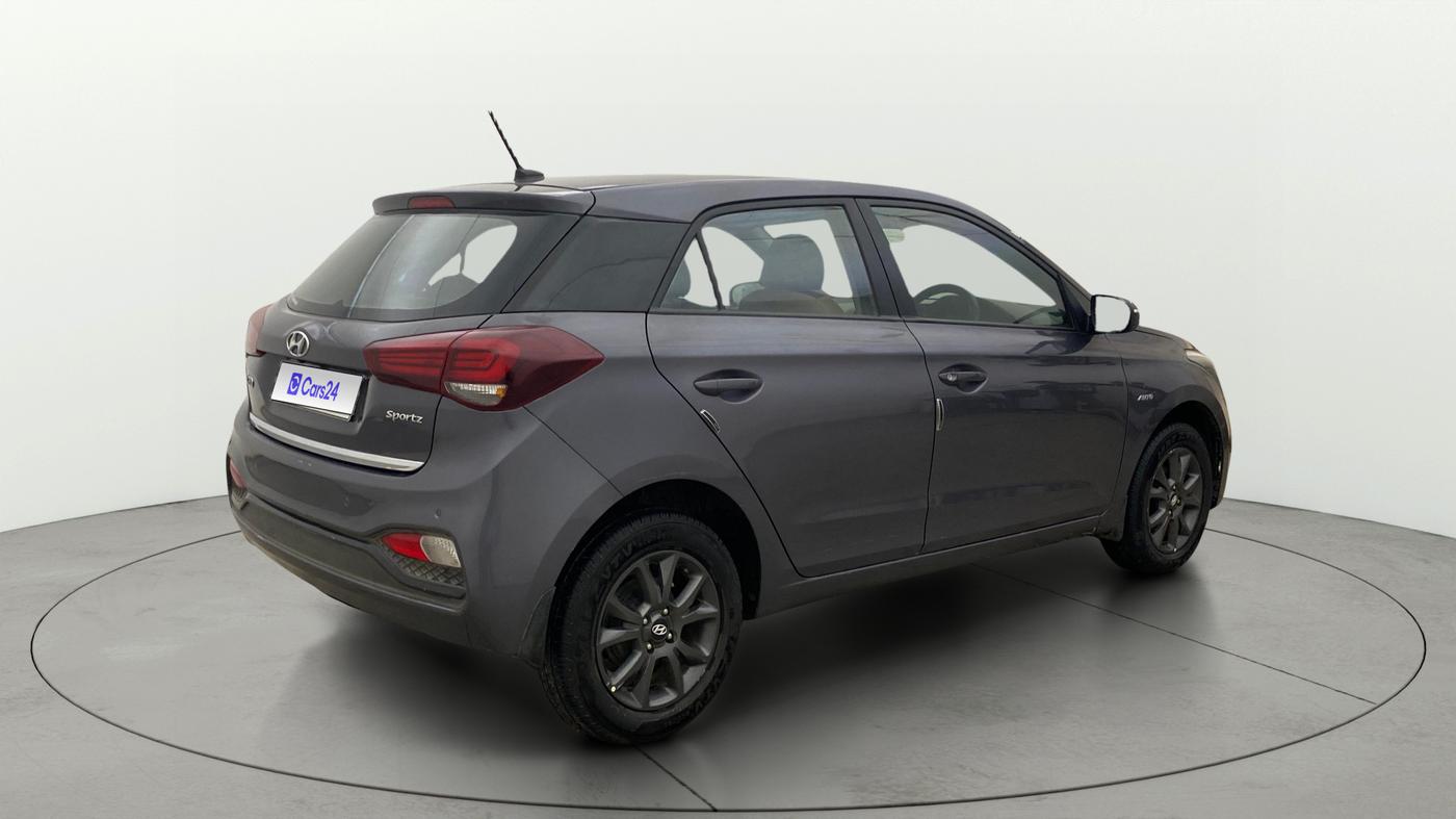 2019 Hyundai Elite i20 SPORTZ PLUS  1.2 CVT, Petrol, Automatic, 71,422 km, Right Back Diagonal