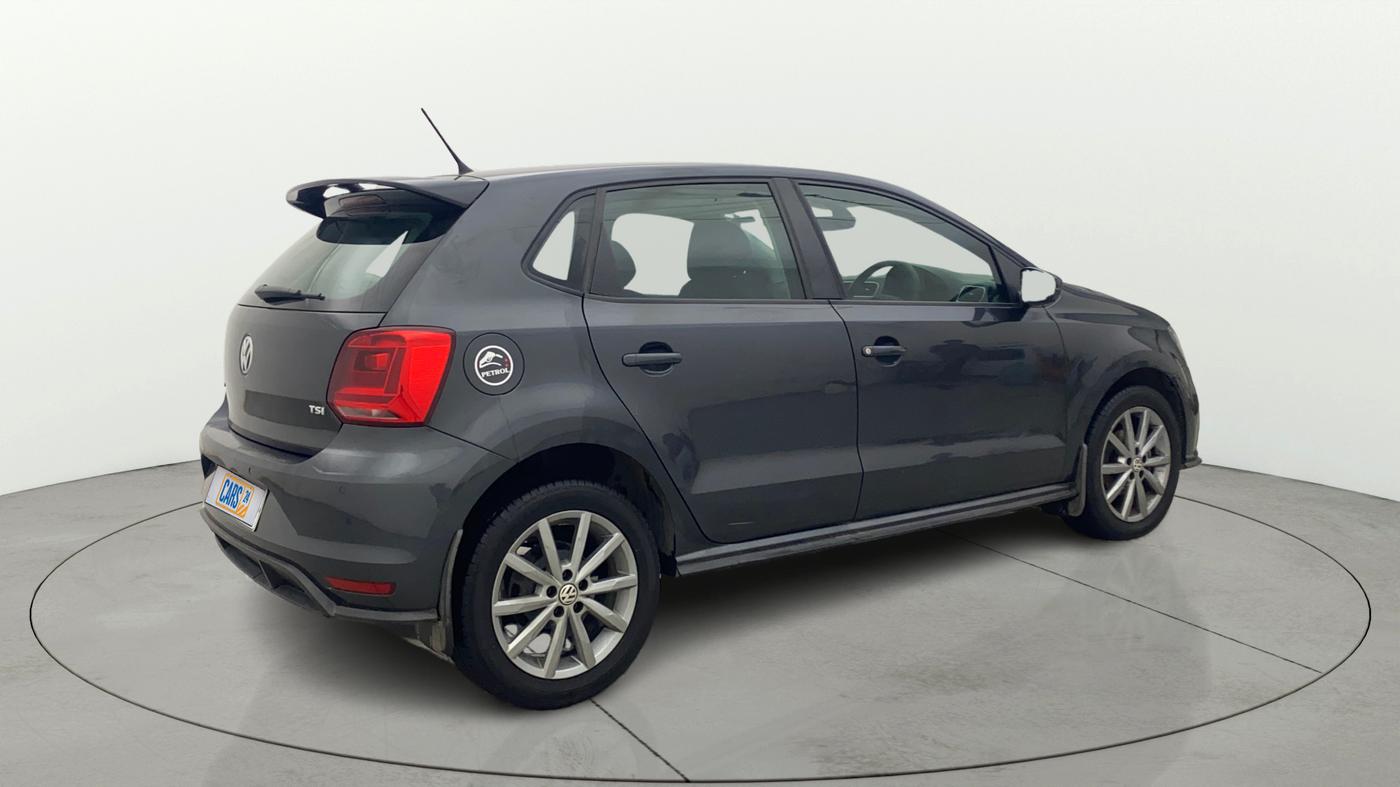 2021 Volkswagen Polo HIGHLINE PLUS 1.0L TSI AT, Petrol, Automatic, 18,556 km, Right Back Diagonal