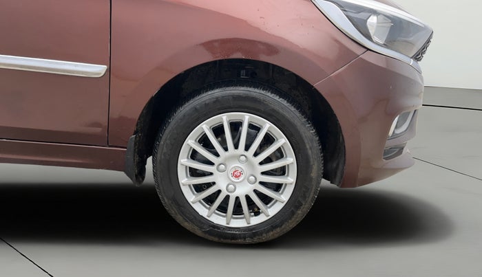 2022 Tata TIGOR XZ PLUS CNG, CNG, Manual, 70,690 km, Right Front Wheel