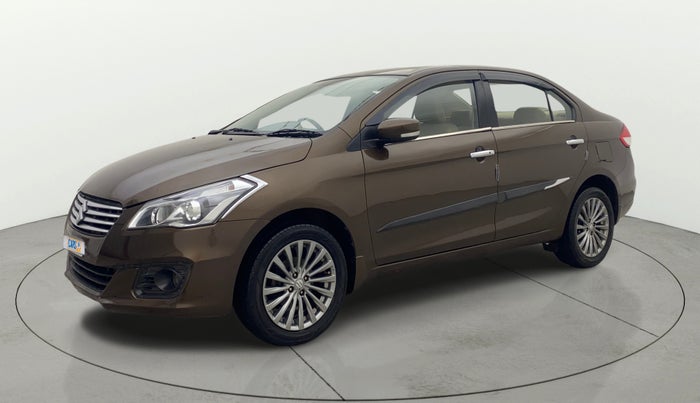 2016 Maruti Ciaz ZXI+, Petrol, Manual, 87,522 km, Left Front Diagonal