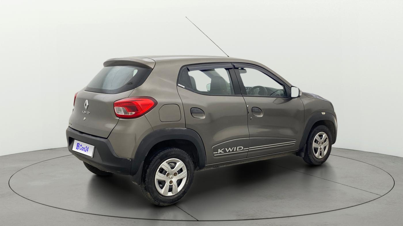 2019 Renault Kwid RXT 1.0 (O), Petrol, Manual, 60,583 km, Right Back Diagonal