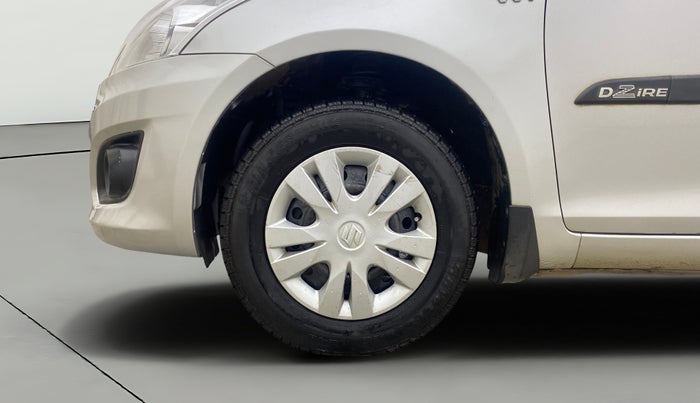2013 Maruti Swift Dzire VXI, Petrol, Manual, 75,634 km, Left Front Wheel