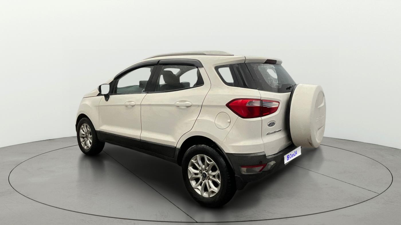 2016 Ford Ecosport TITANIUM 1.5L PETROL AT, Petrol, Automatic, 60,863 km, Left Back Diagonal