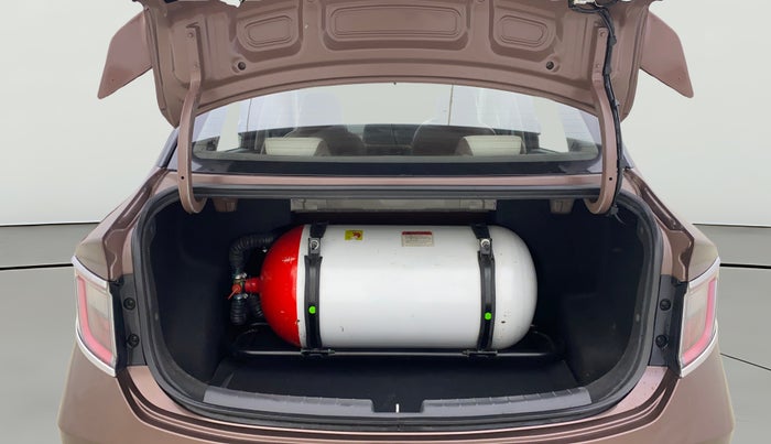 2021 Hyundai AURA S 1.2 CNG, CNG, Manual, 27,201 km, Boot Open Zoomed View