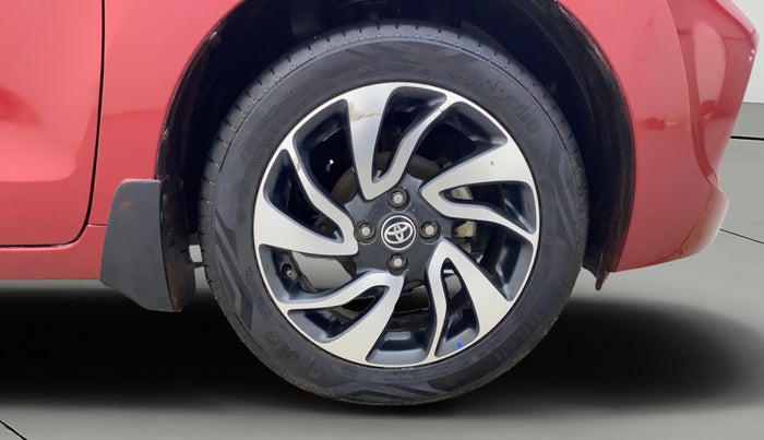 2021 Toyota Glanza G, Petrol, Manual, 1,09,650 km, Right Front Wheel