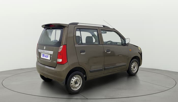 2017 Maruti Wagon R 1.0 LXI CNG (O), CNG, Manual, 52,446 km, Right Back Diagonal