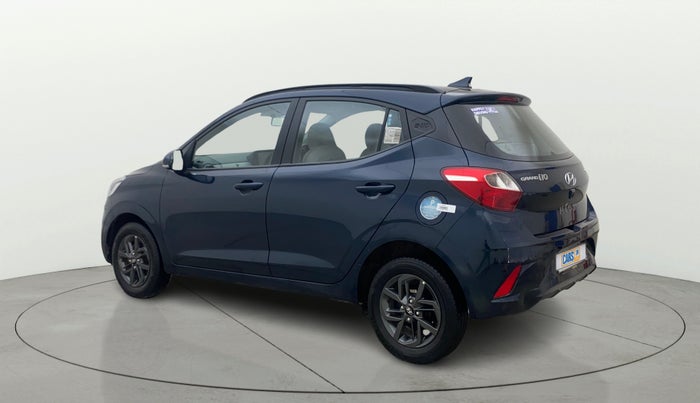2021 Hyundai GRAND I10 NIOS SPORTZ AMT 1.2 KAPPA VTVT, Petrol, Automatic, 19,334 km, Left Back Diagonal