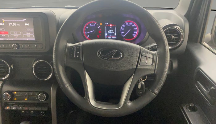 2021 Mahindra Thar LX PETROL HT 4WD AT, Petrol, Automatic, 37,111 km, Steering Wheel Close Up