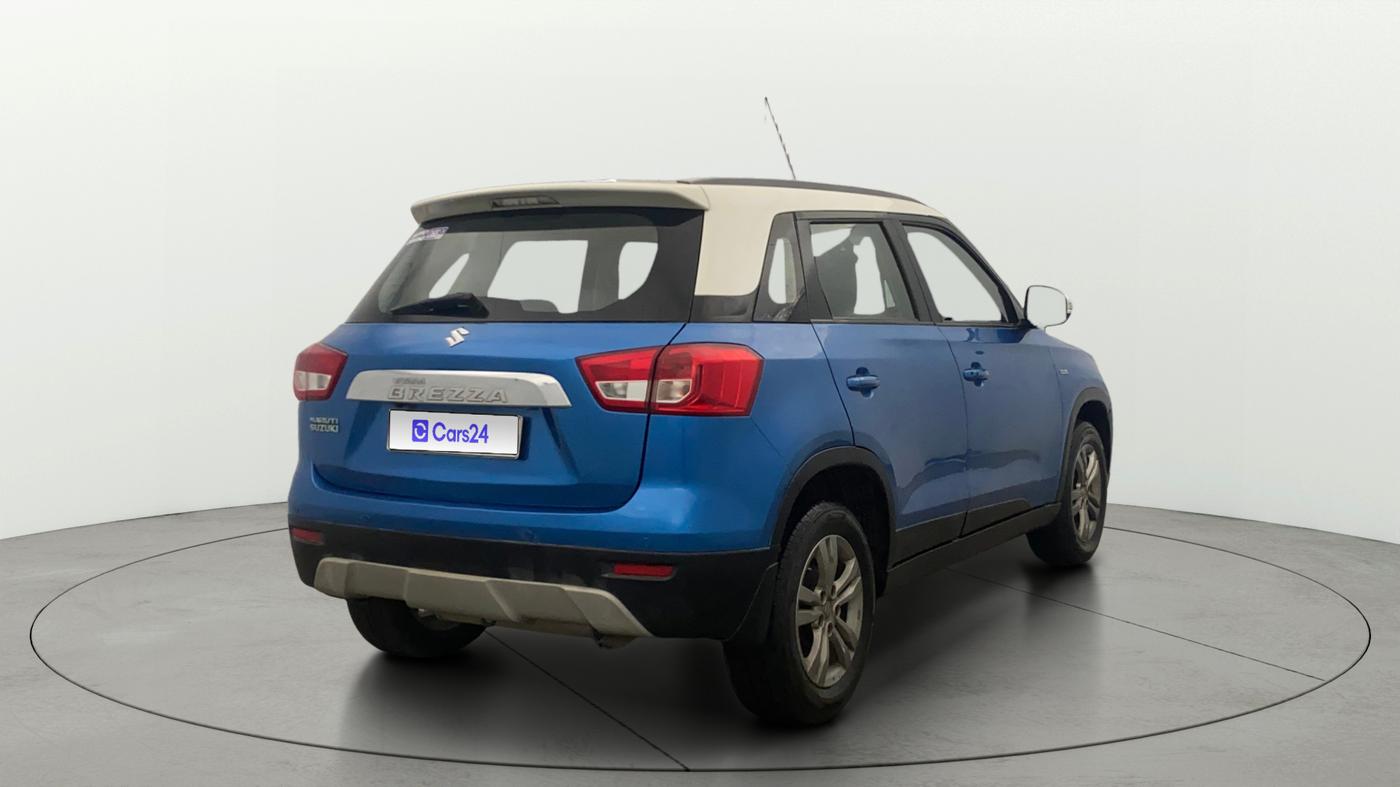 2017 Maruti Vitara Brezza ZDI PLUS DUAL TONE, Diesel, Manual, 83,346 km, Right Back Diagonal
