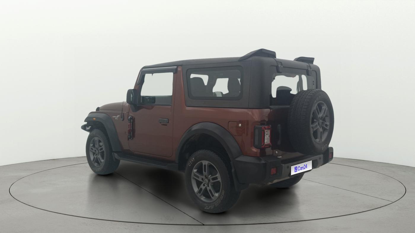 2021 Mahindra Thar LX PETROL HT 4WD AT, Petrol, Automatic, 25,590 km, Left Back Diagonal