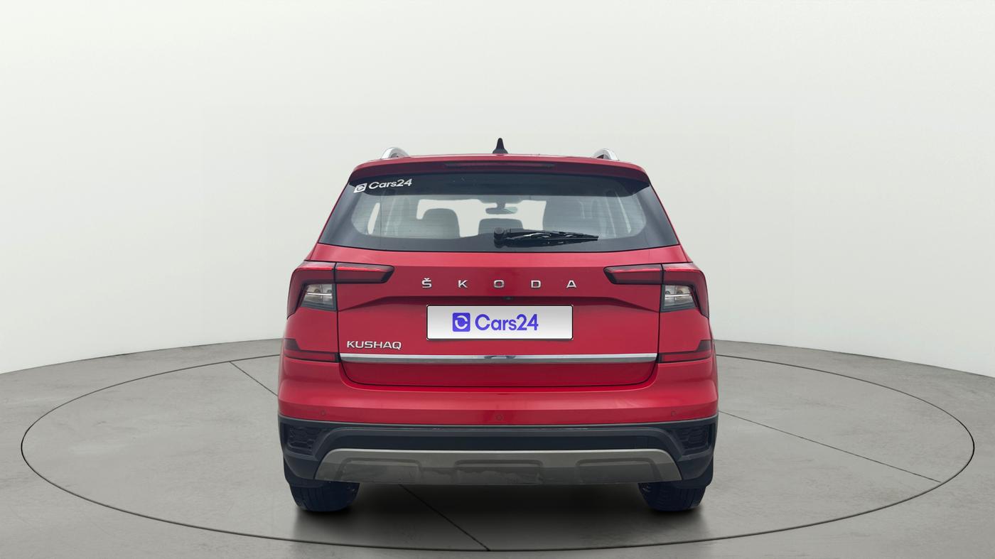 2021 Skoda KUSHAQ STYLE 1.0L TSI MT, Petrol, Manual, 50,073 km, Back/Rear