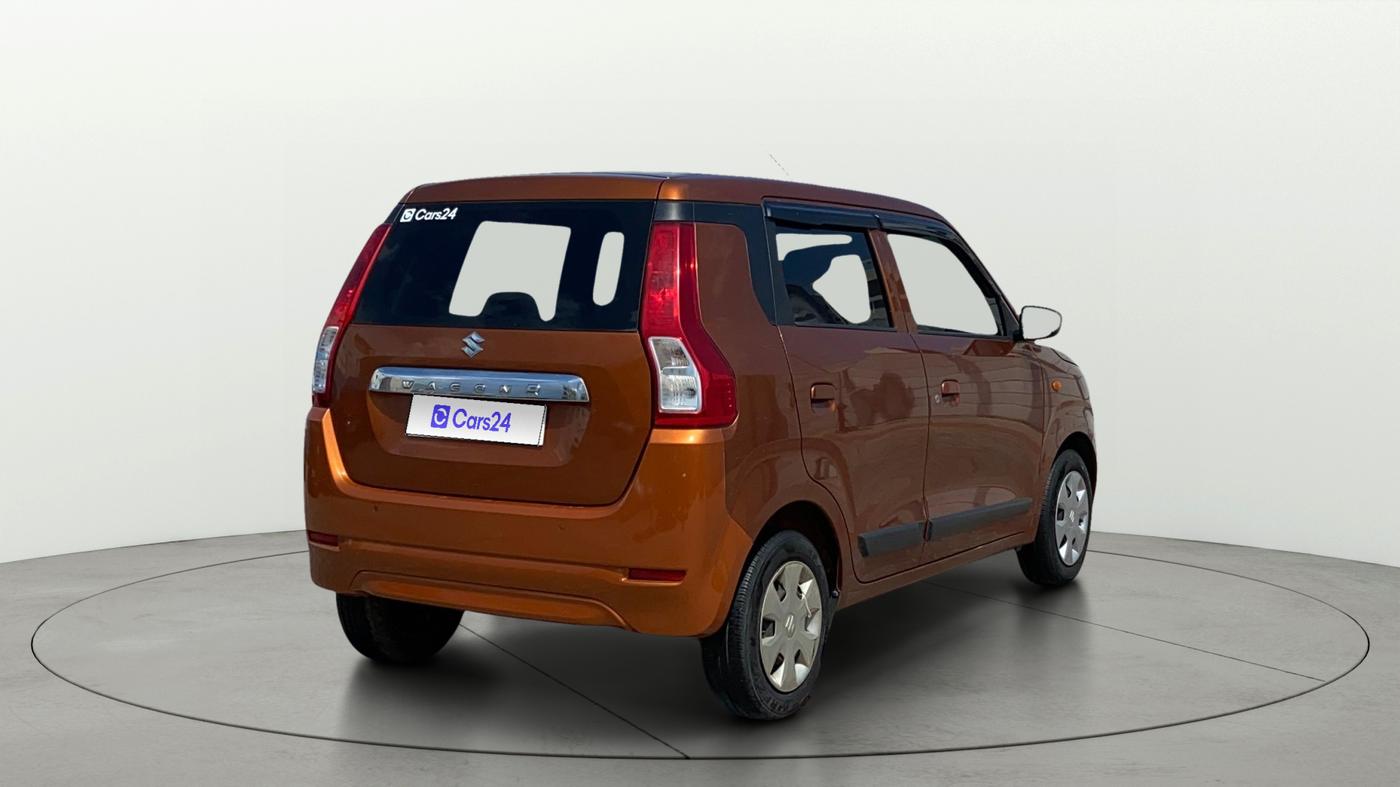 2019 Maruti New Wagon-R VXI 1.0, Petrol, Manual, 66,444 km, Right Back Diagonal