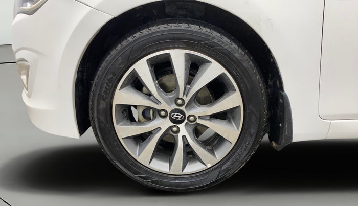 2015 Hyundai Verna FLUIDIC 4S 1.6 VTVT S(O), Petrol, Manual, 71,982 km, Left Front Wheel