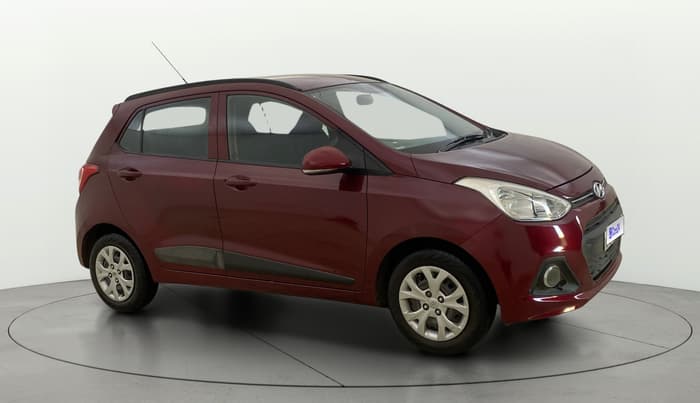 2015 Hyundai Grand i10 SPORTZ 1.2 KAPPA VTVT, Petrol, Manual, 74,104 km, Right Front Diagonal