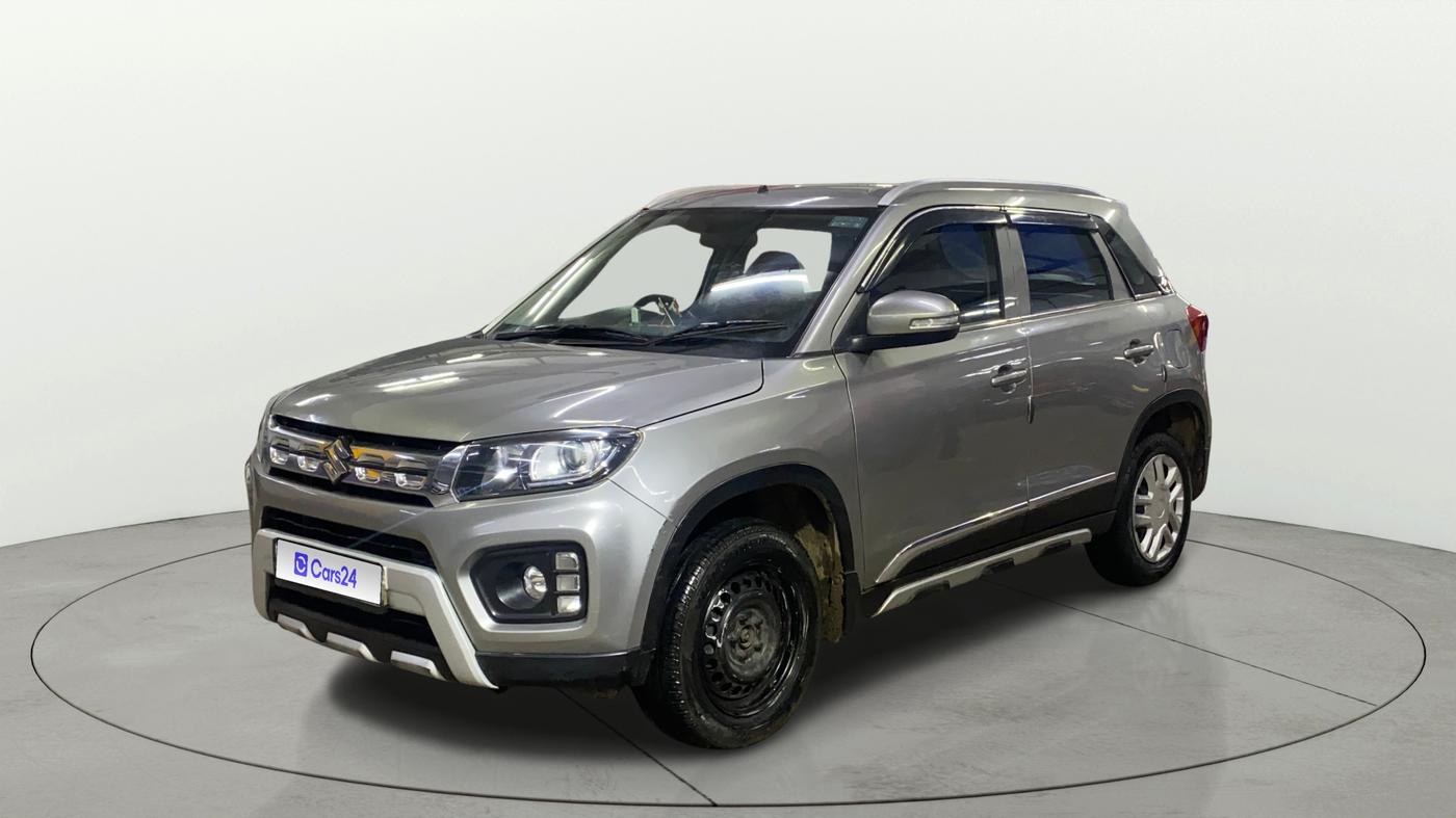 2022 Maruti Vitara Brezza LXI, Petrol, Manual, 15,627 km, Left Front Diagonal