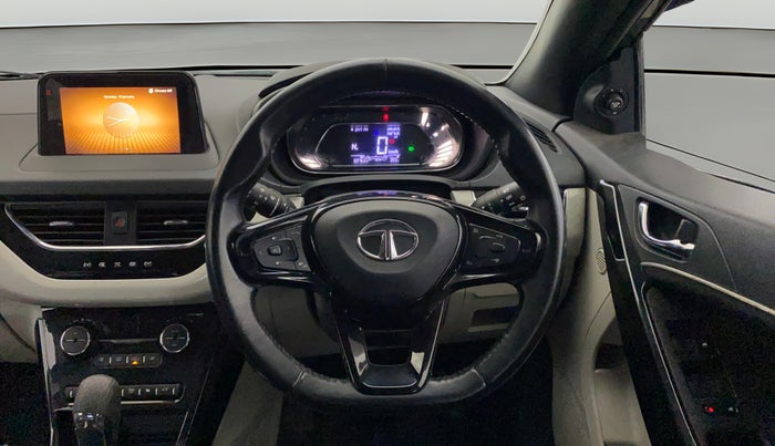2021 Tata NEXON XZA PLUS (O) DIESEL, Diesel, Automatic, 60,757 km, Steering Wheel Close Up