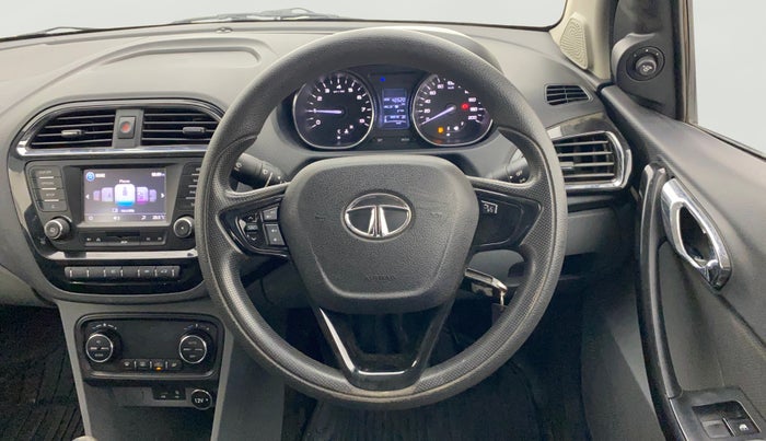 2018 Tata TIGOR XZ (O) PETROL, Petrol, Manual, 40,478 km, Steering Wheel Close Up