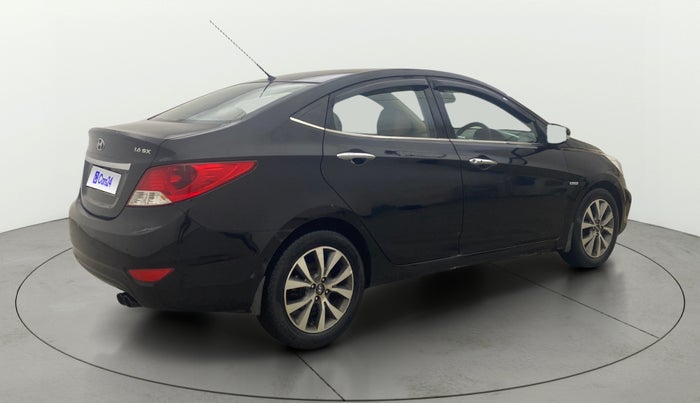 2014 Hyundai Verna FLUIDIC 1.6 CRDI SX OPT, Diesel, Manual, 51,472 km, Right Back Diagonal