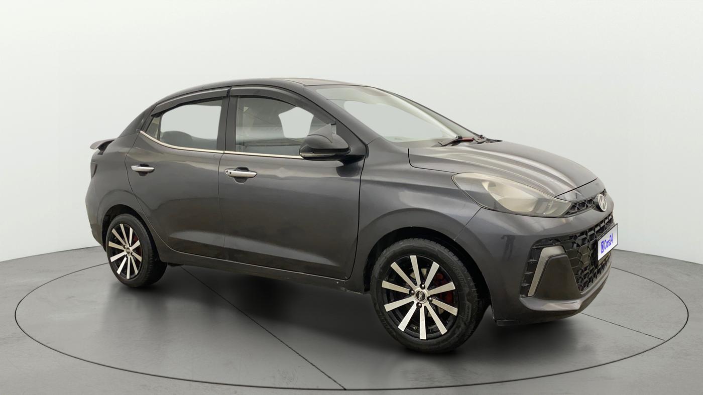 2023 Hyundai AURA SX 1.2 CNG, CNG, Manual, 78,218 km, Right Front Diagonal