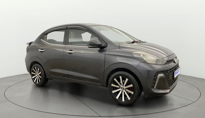 2023 Hyundai AURA SX 1.2 CNG, CNG, Manual, 78,017 km, Right Front Diagonal